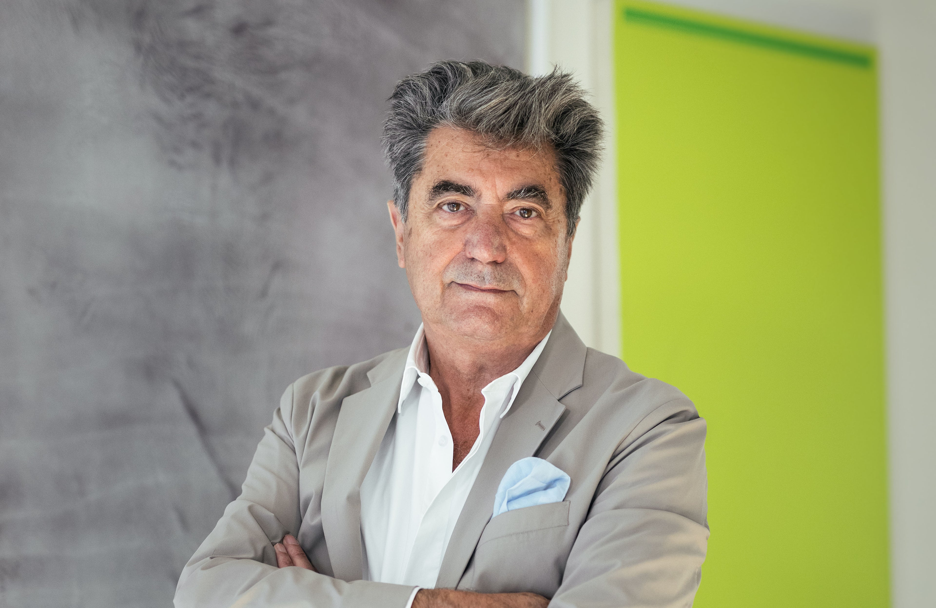 Portrait of Antonio Citterio for AXOR.