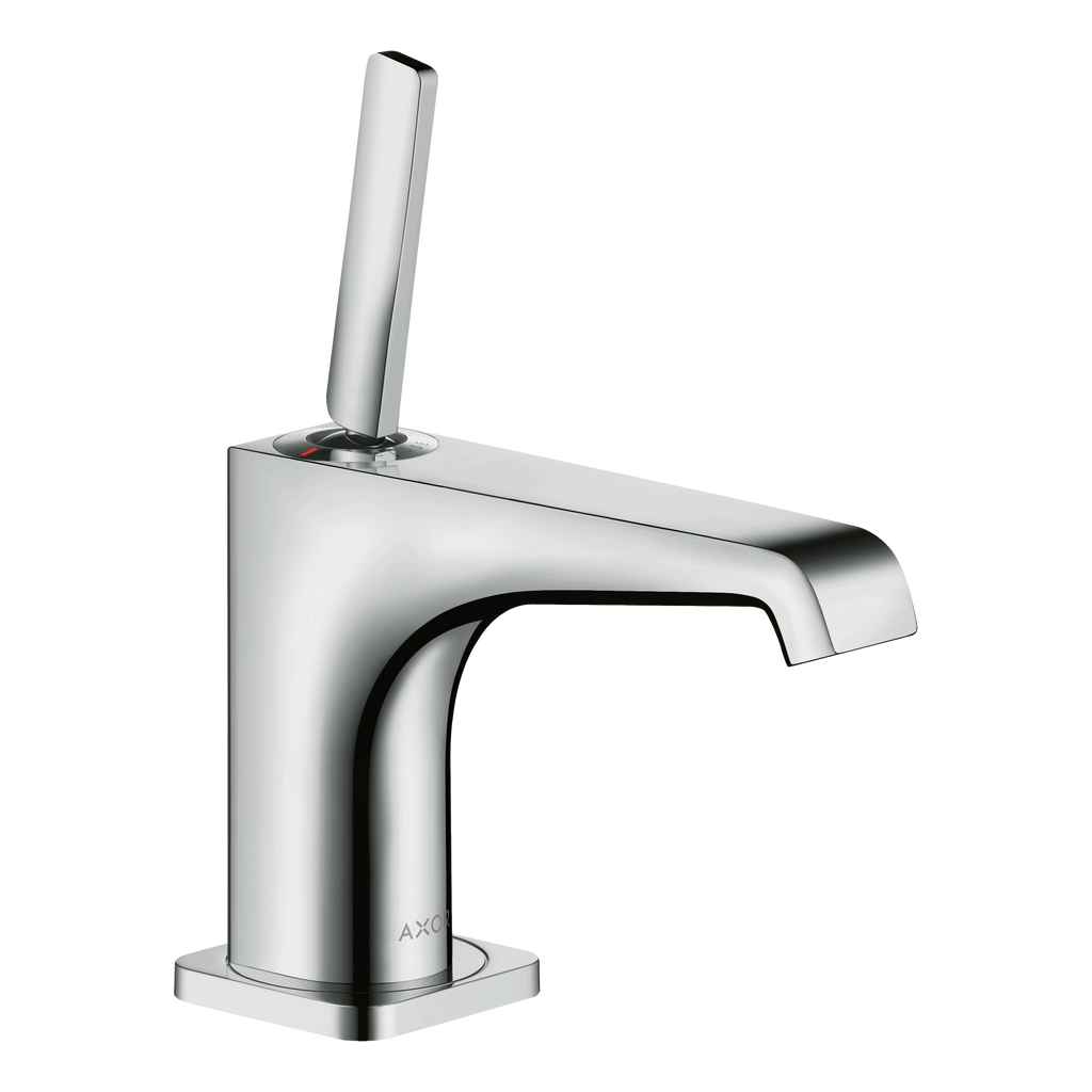 AXOR Citterio E Single Pin Handle Pillar Faucet 90 without Waste Set from Brandt in Chrome finish