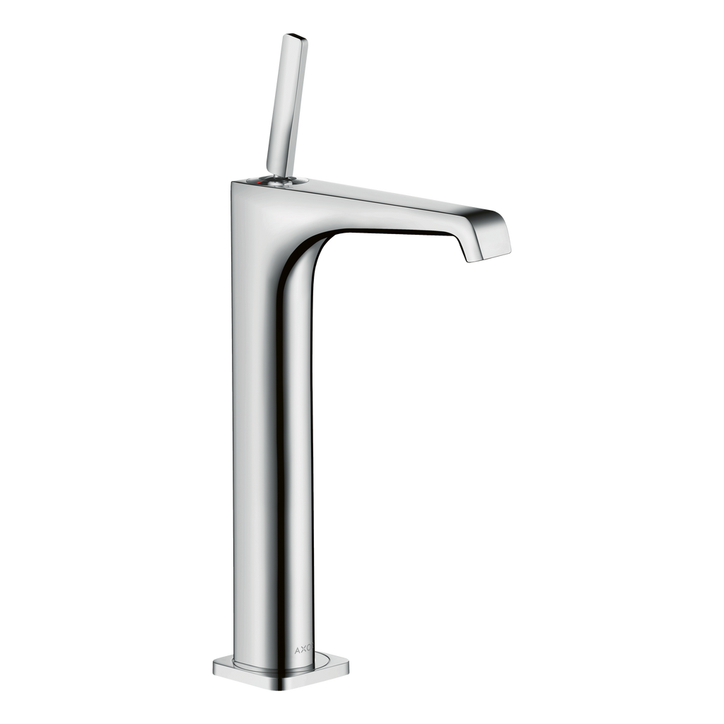 AXOR Citterio E Single Pin Handle Basin Mixer Faucet 250 with Open Waste Set from Brandt in Chrome finish