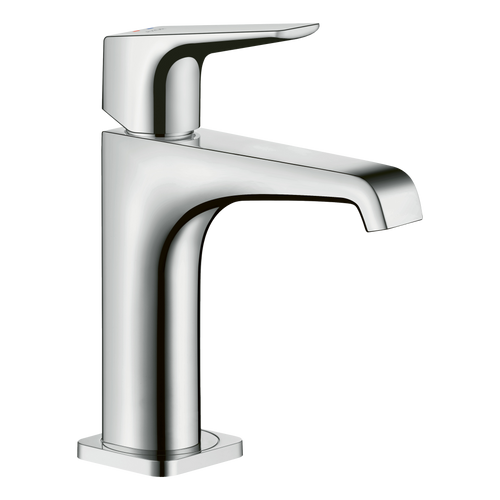 AXOR Citterio E Single Lever Handle Basin Mixer Faucet 130 with Open Waste Set from Brandt in Chrome finish