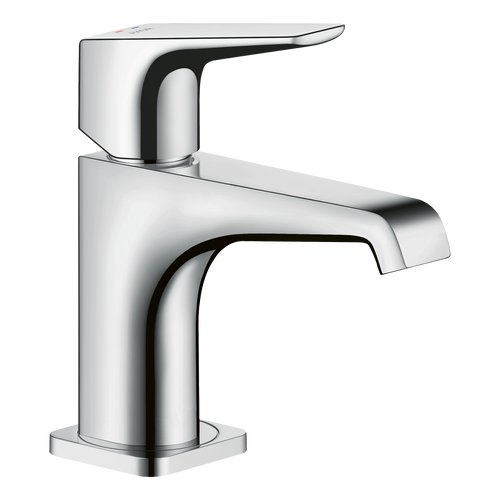 AXOR Citterio E Single Lever Handle Basin Mixer Faucet 90 with Open Waste Set from Brandt in Chrome finish