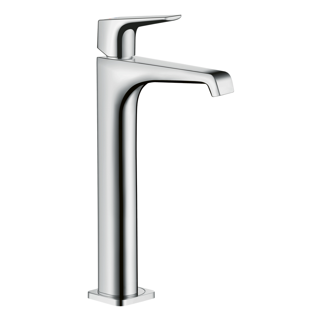 AXOR Citterio E Single Lever Handle Basin Mixer Faucet 250 with Open Waste Set from Brandt in Chrome finish