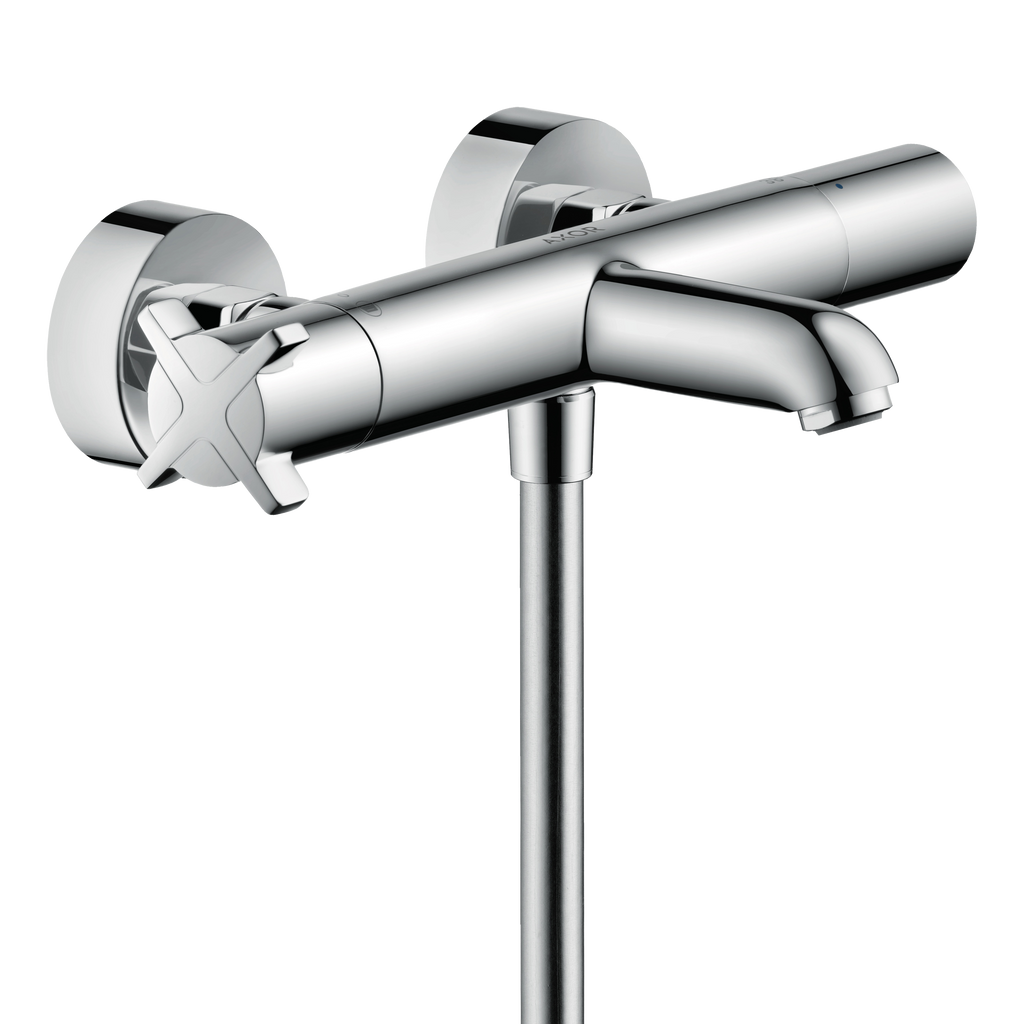 AXOR Citterio E Bath & Shower Thermostatic Mixer Faucet from Brandt in Chrome finish