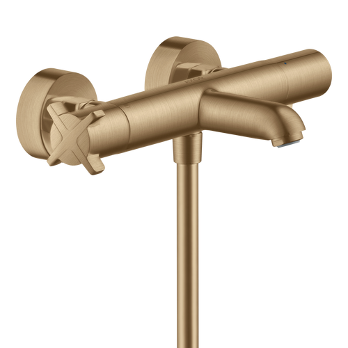 AXOR Citterio E Bath & Shower Thermostatic Mixer Faucet from Brandt in Brushed Bronze finish