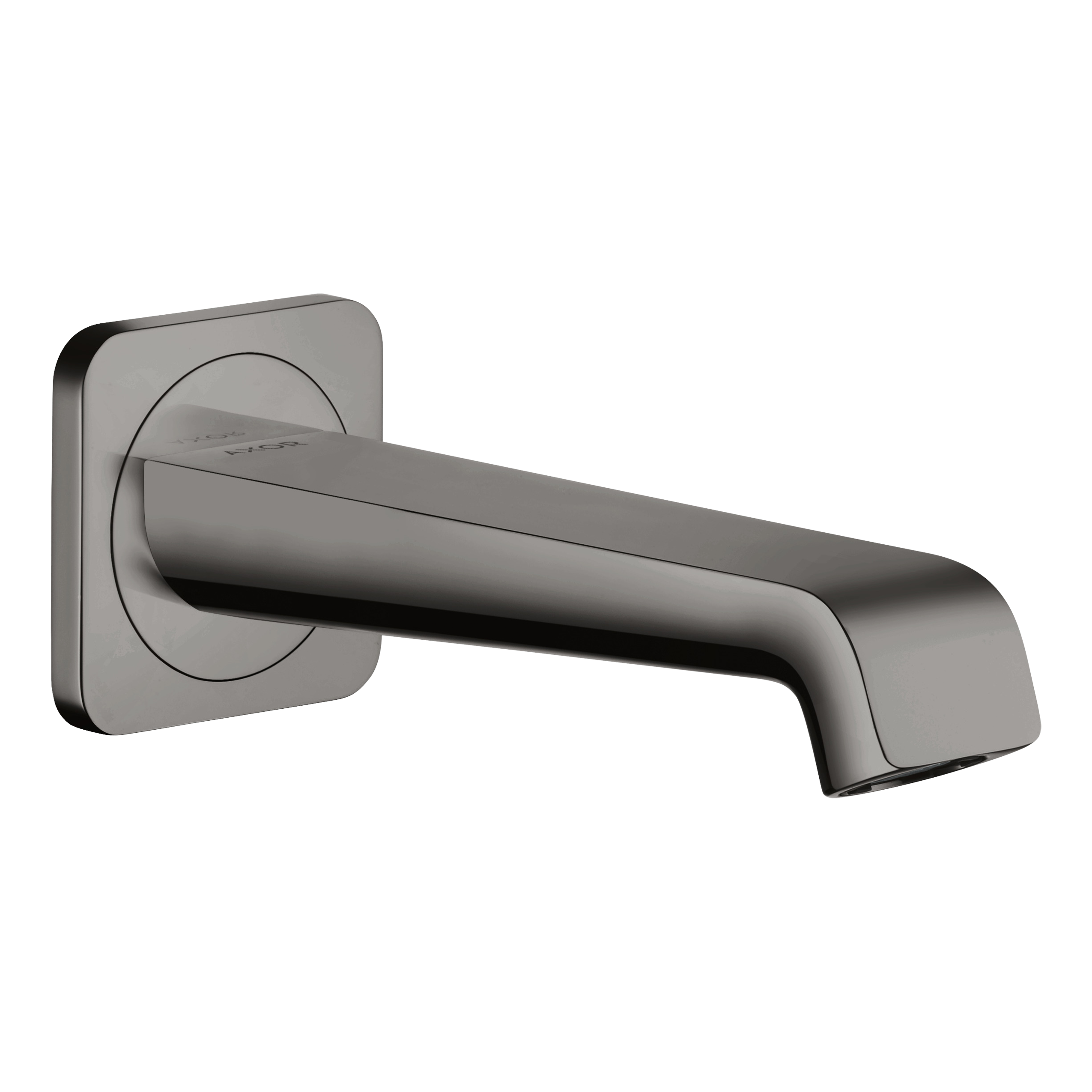 AXOR Citterio E Bathtub Spout from Brandt in Polished Black Chrome finish