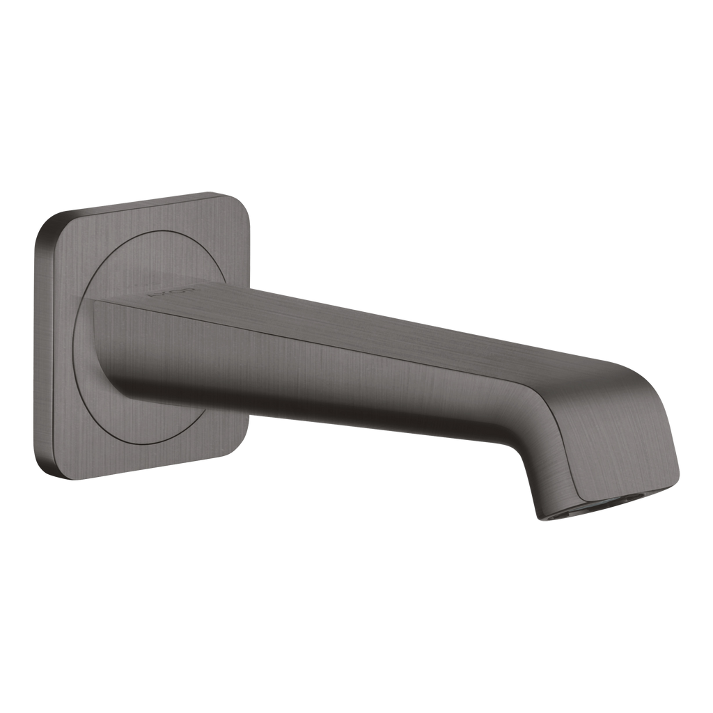 AXOR Citterio E Bathtub Spout from Brandt in Brushed Black Chrome finish