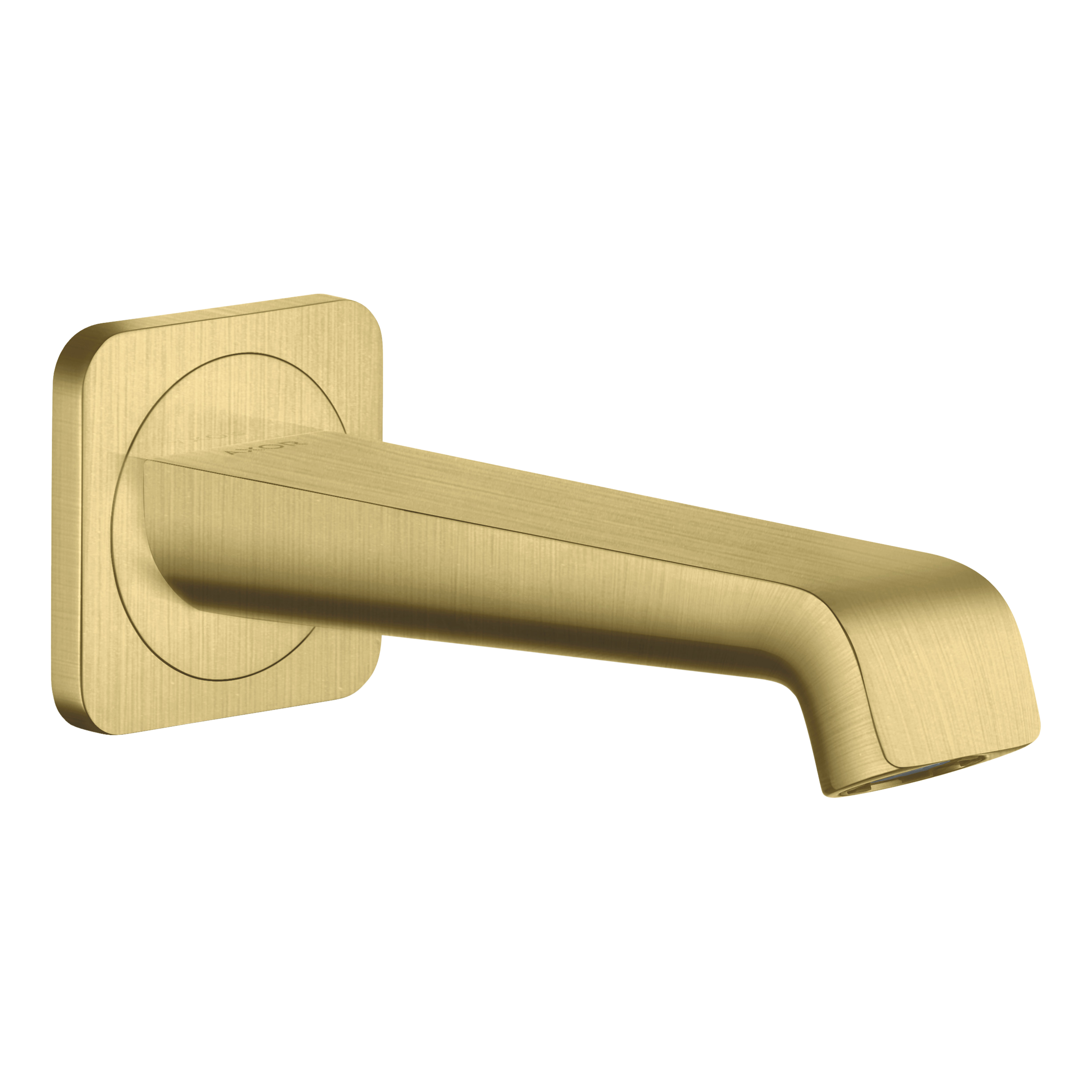 AXOR Citterio E Bathtub Spout from Brandt in Brushed Brass finish