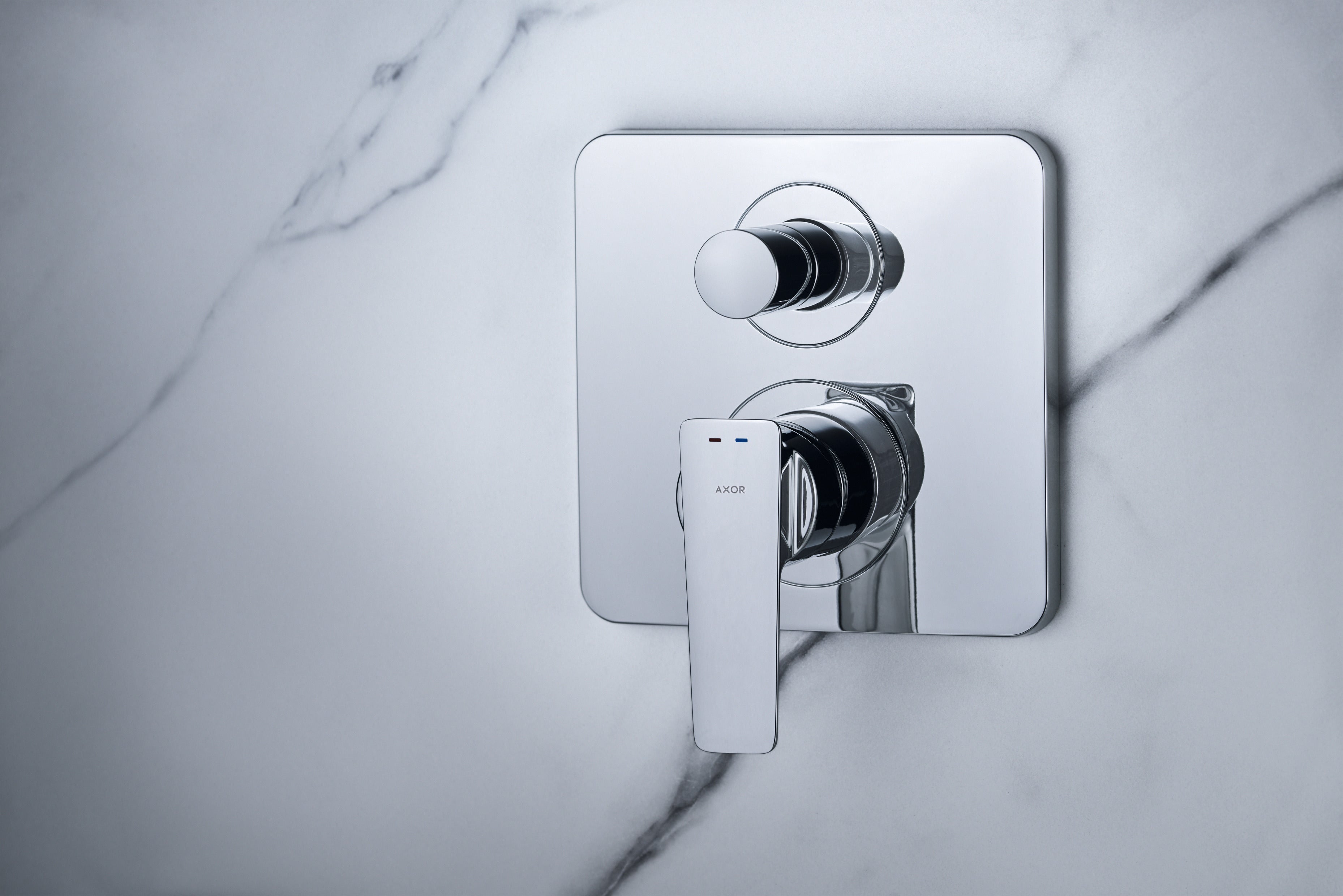 AXOR Citterio E Single Lever Handle Concealed Bath & Shower Mixer from Brandt in Chrome finish
