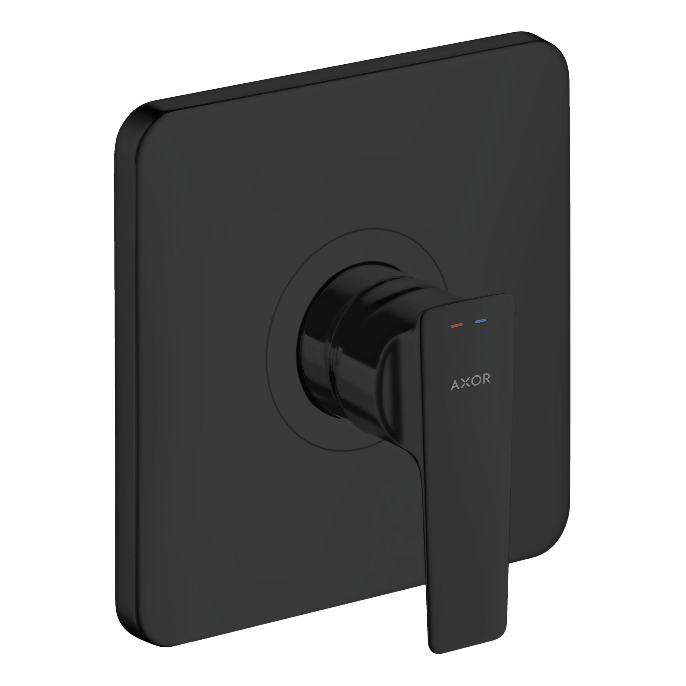 AXOR Citterio E Single Lever Handle Concealed Shower Mixer from Brandt in Matt Black finish