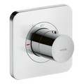 AXOR Citterio E Concealed Shower Thermostat 120/120 from Brandt in Chrome finish