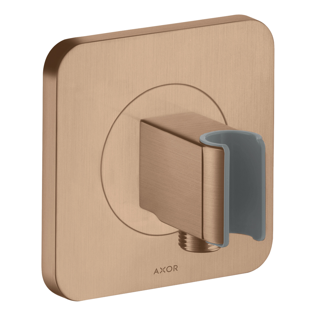AXOR Citterio E Porter Unit 120/120 Softsquare from Brandt in Brushed Red Gold finish