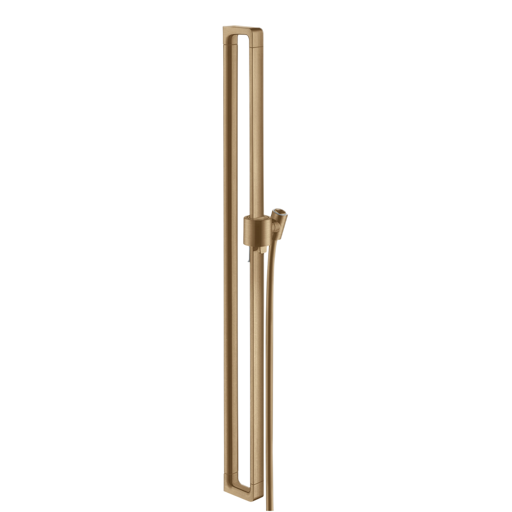 AXOR Citterio E Shower Bar 90 cm with 1,6 m Shower Hose from Brandt in Brushed Bronze finish