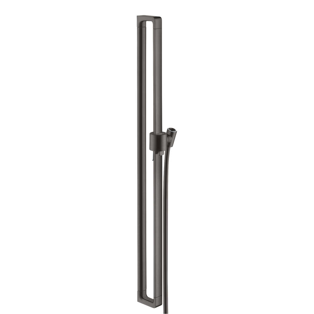 AXOR Citterio E Shower Bar 90 cm with 1,6 m Shower Hose from Brandt in Brushed Black Chrome finish