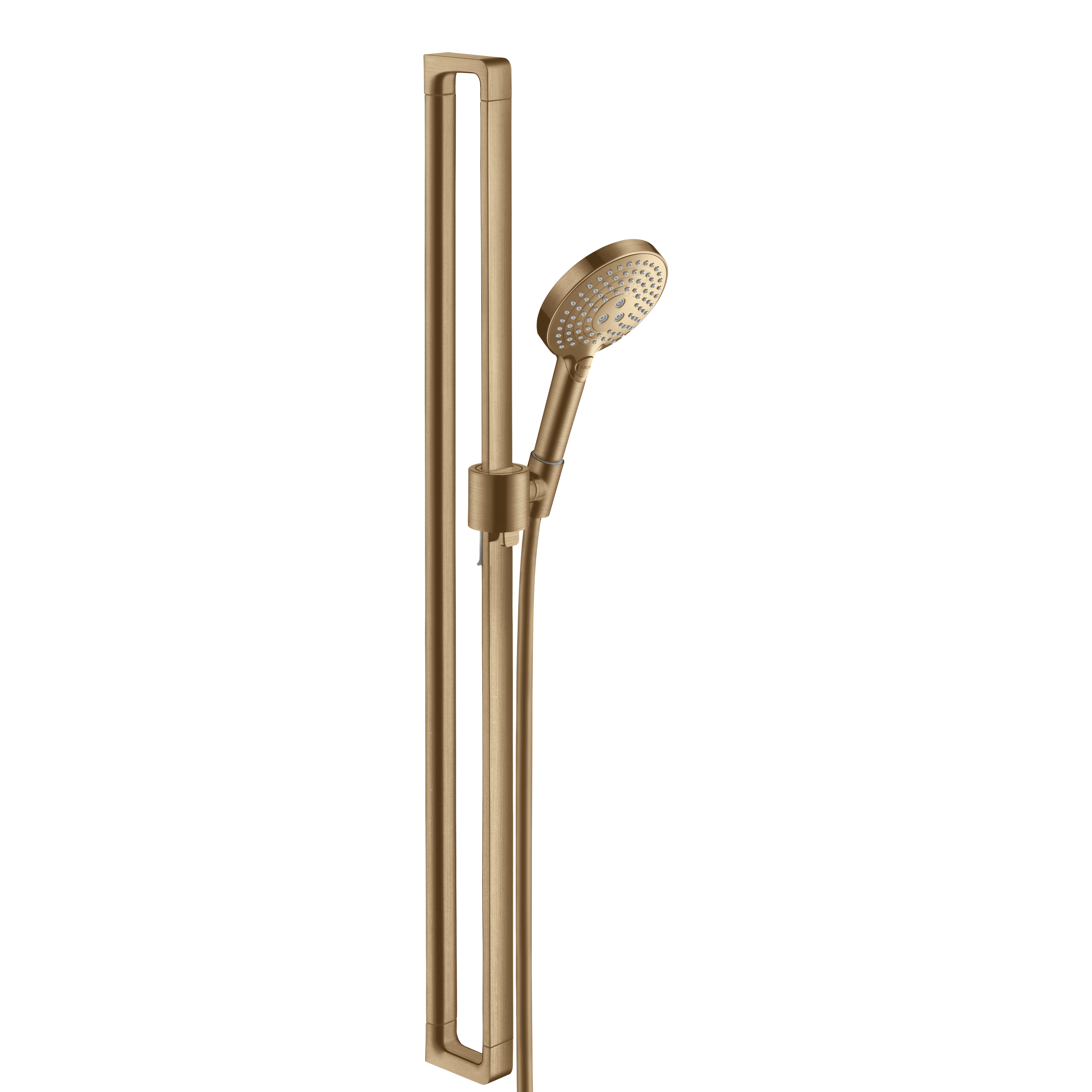 AXOR Citterio E Shower Set 90 cm with Hand Shower 120 3jet from Brandt in Brushed Bronze finish