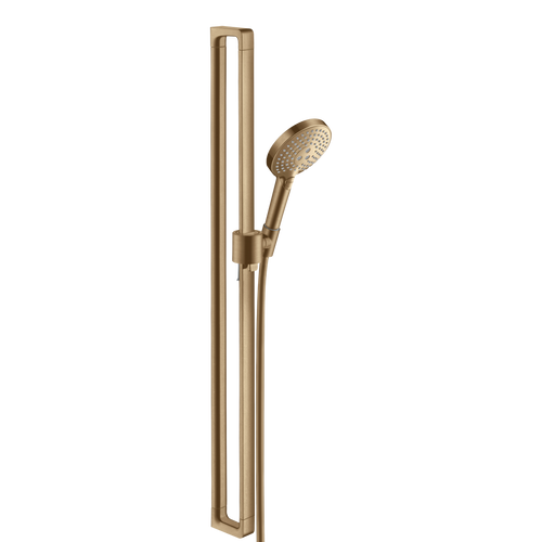 AXOR Citterio E Shower Set 90 cm with Hand Shower 120 3jet from Brandt in Brushed Bronze finish