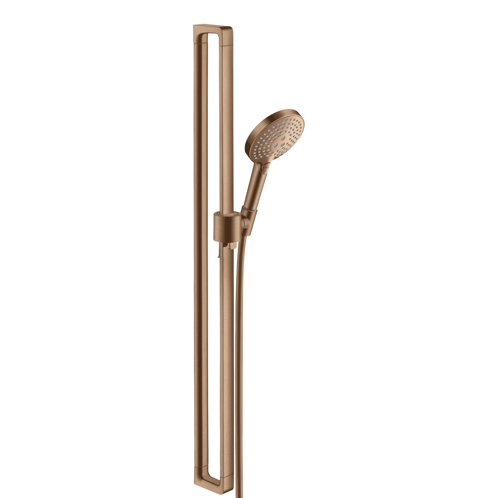 AXOR Citterio E Shower Set 90 cm with Hand Shower 120 3jet from Brandt in Brushed Red Gold finish