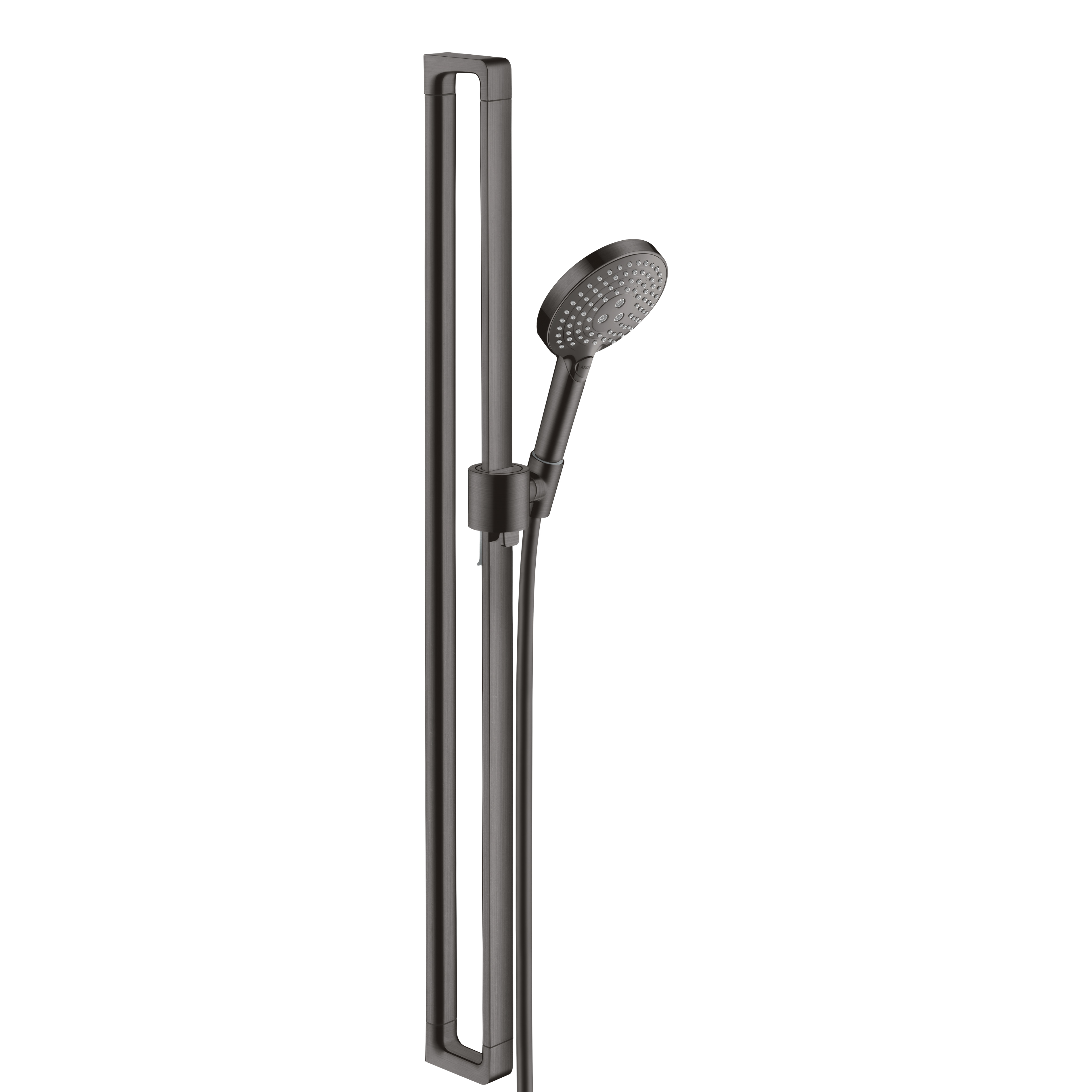 AXOR Citterio E Shower Set 90 cm with Hand Shower 120 3jet from Brandt in Brushed Black Chrome finish