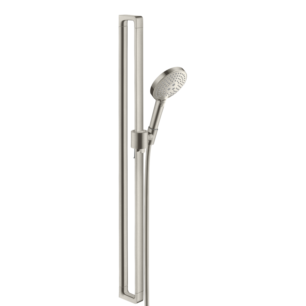 AXOR Citterio E Shower Set 90 cm with Hand Shower 120 3jet from Brandt in Stainless Steel Optic finish
