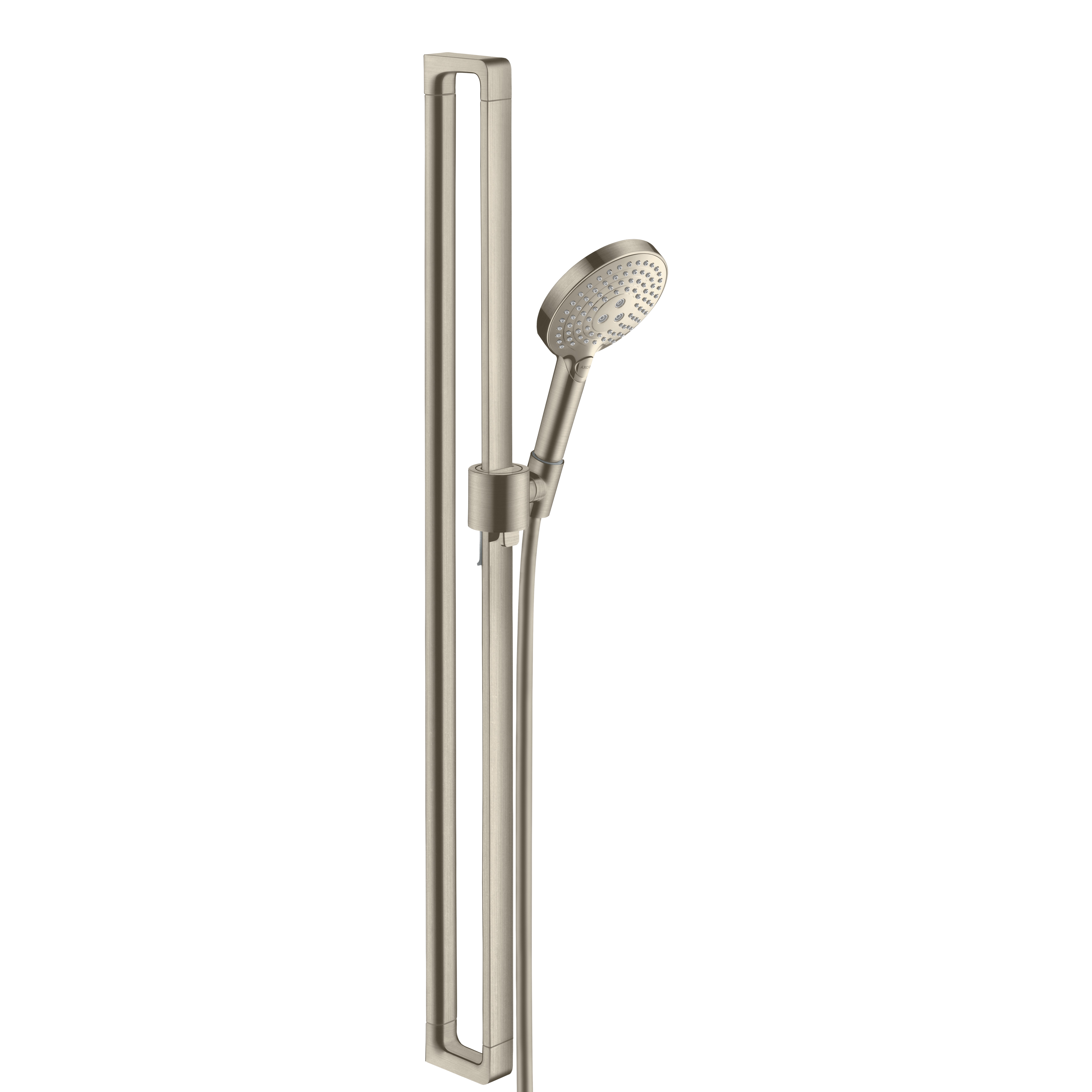 AXOR Citterio E Shower Set 90 cm with Hand Shower 120 3jet from Brandt in Brushed Nickel finish