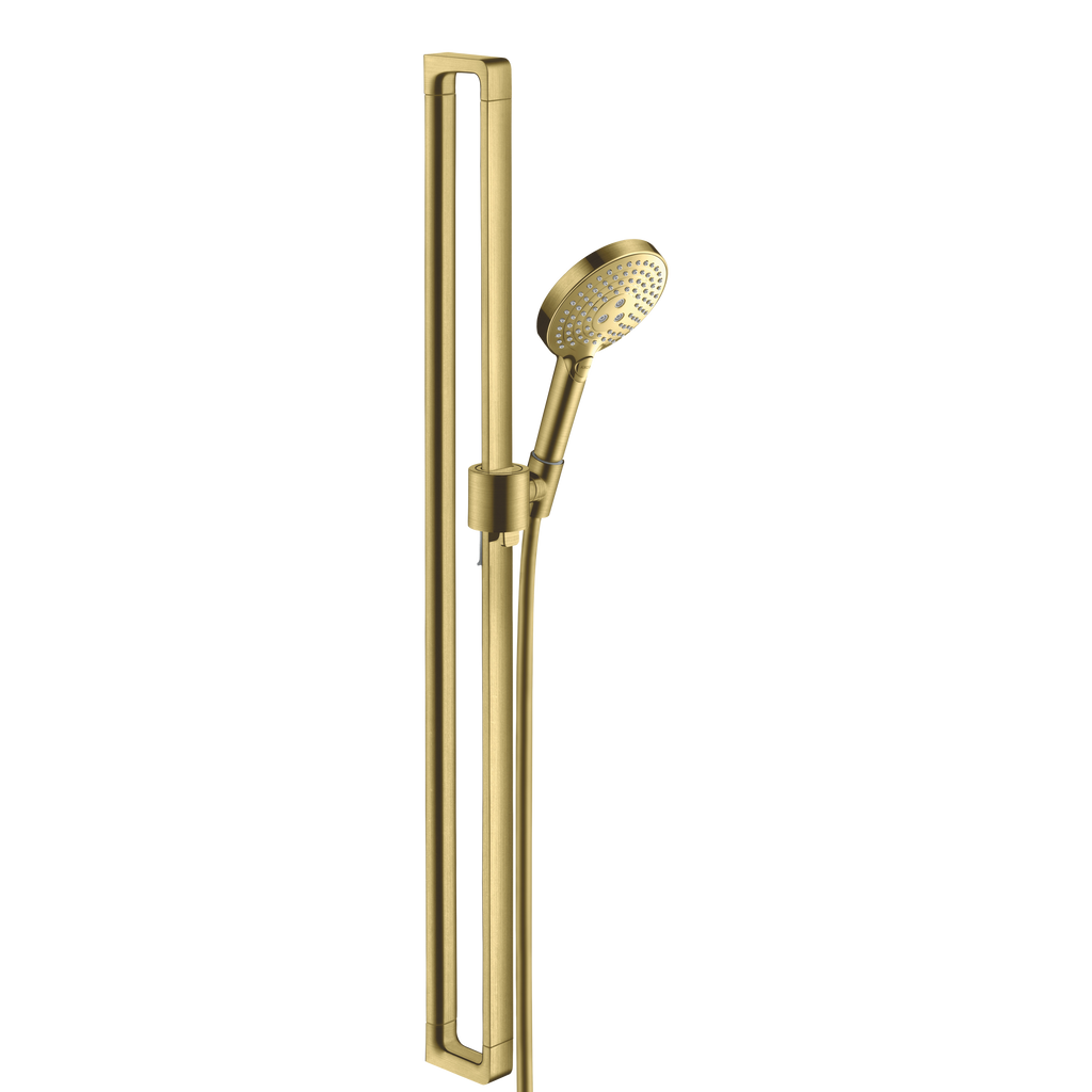 AXOR Citterio E Shower Set 90 cm with Hand Shower 120 3jet from Brandt in Brushed Brass finish