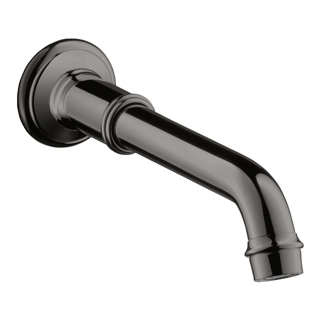 AXOR Montreux Bathtub Spout from Brandt in Polished Black Chrome finish