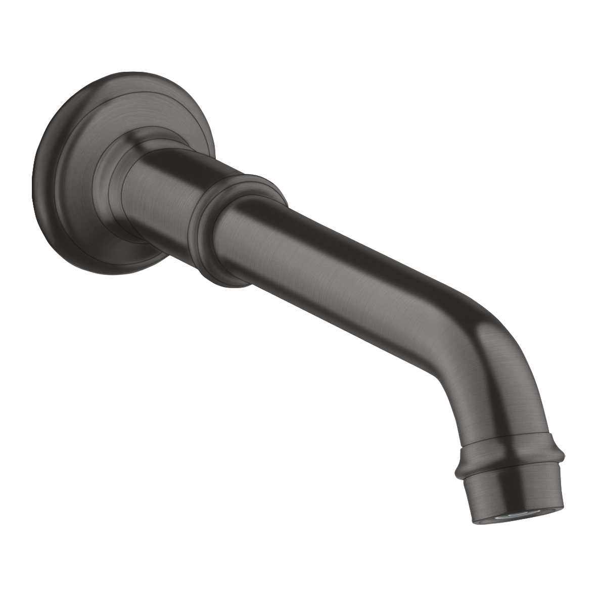 AXOR Montreux Bathtub Spout from Brandt in Brushed Black Chrome finish