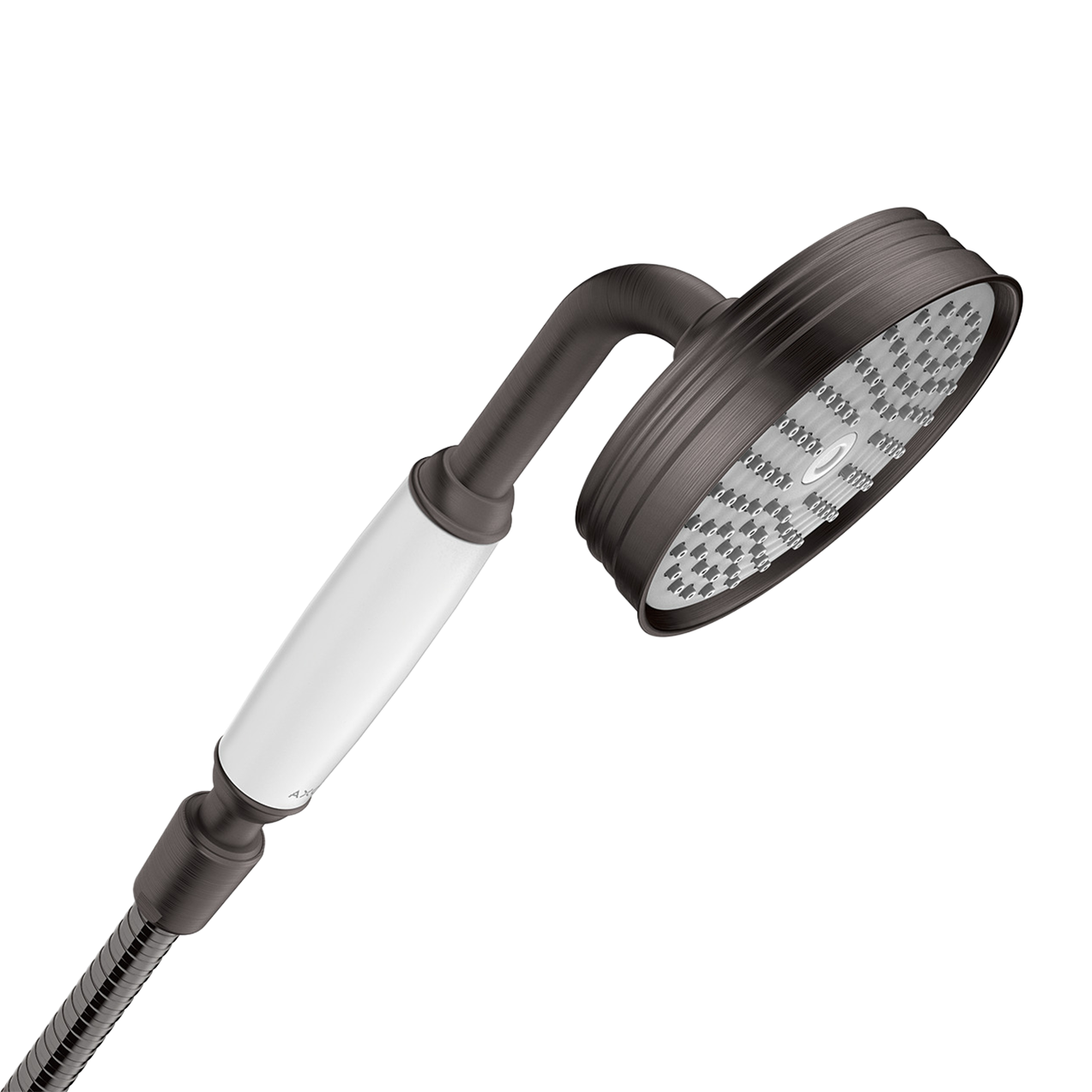AXOR Montreux Hand Shower 100 1jet from Brandt in Brushed Black Chrome finish