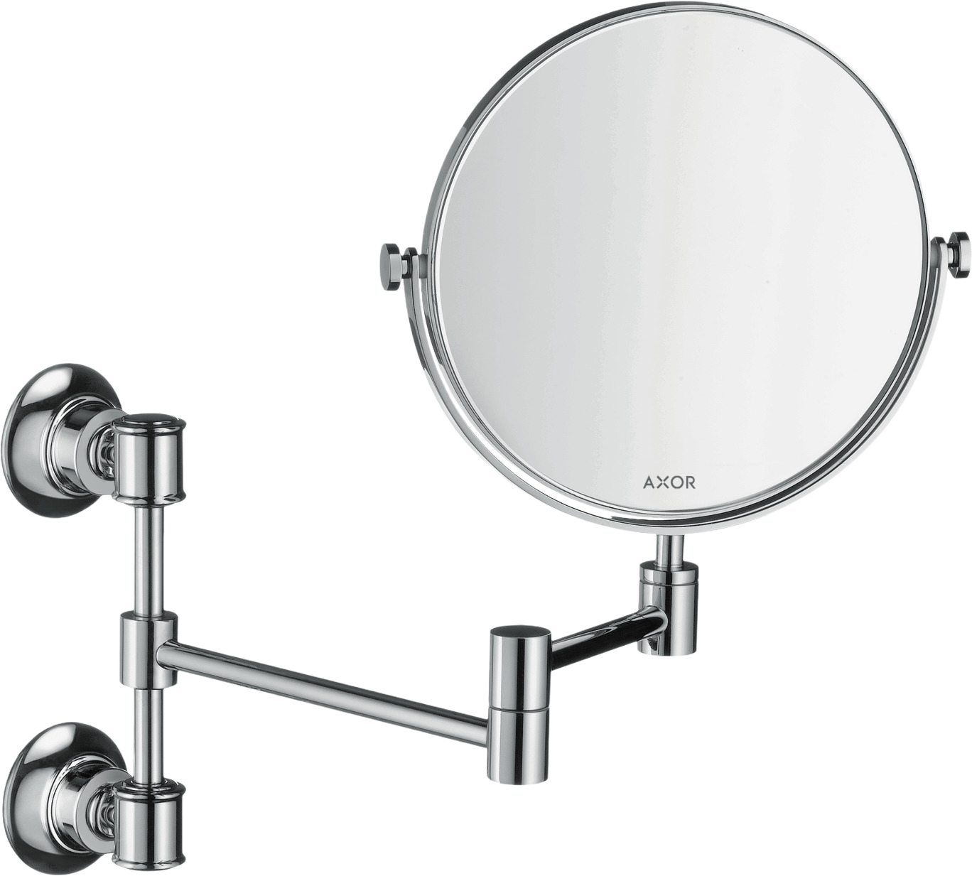 AXOR Montreux Makeup Mirror from Brandt in Chrome finish