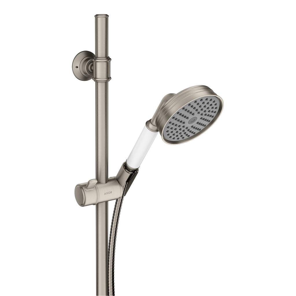 AXOR Montreux Shower Set 90 cm with Hand Shower 100 1jet from Brandt in Stainless Steel Optic finish