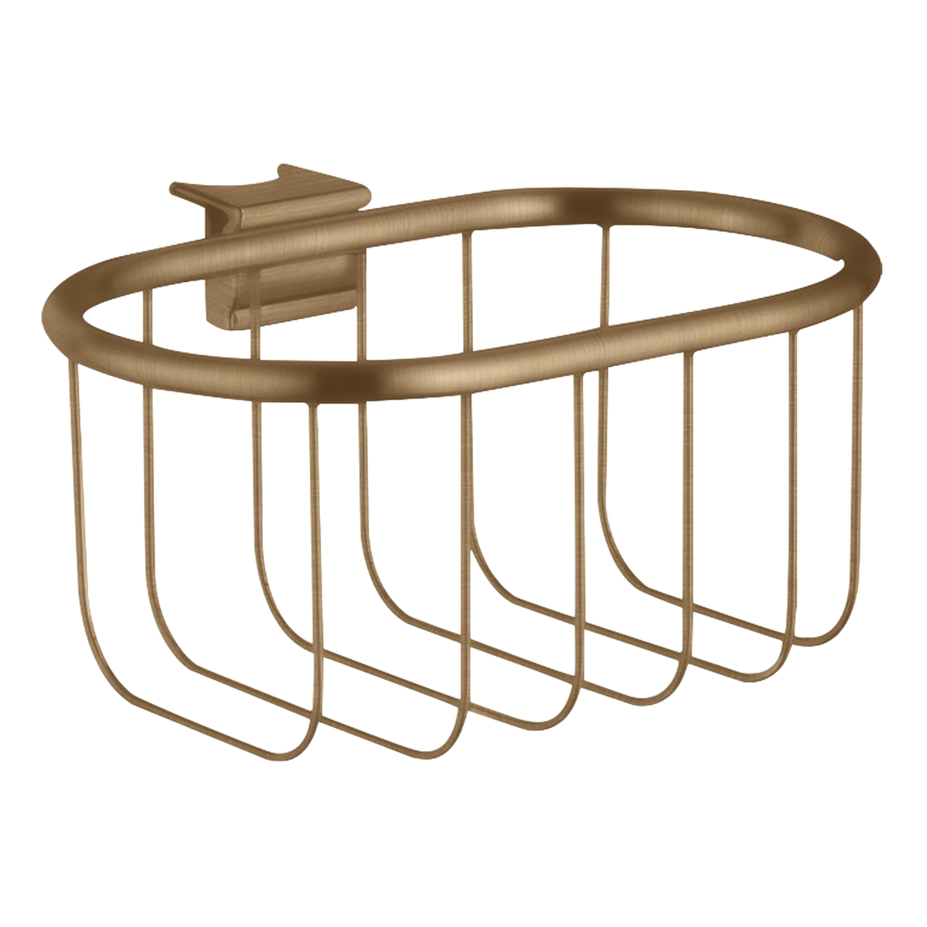 AXOR Montreux Soap Basket 160/83 from Brandt in Brushed Bronze finish
