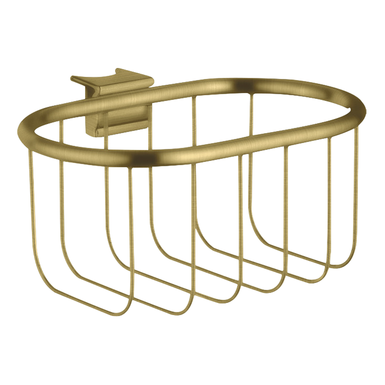 AXOR Montreux Soap Basket 160/83 from Brandt in Brushed Brass finish