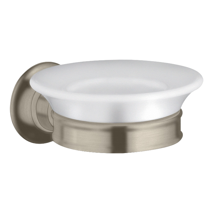 AXOR Montreux Soap Dish from Brandt in Brushed Nickel finish