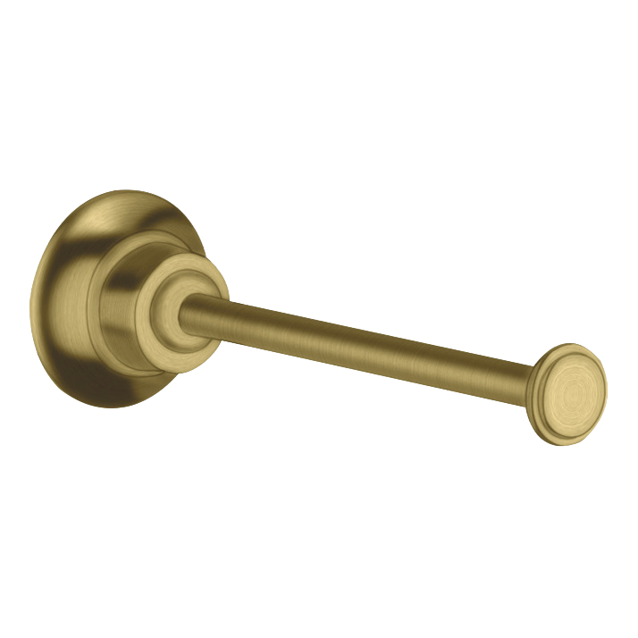 AXOR Montreux Spare Toilet Roll Holder from Brandt in Brushed Brass finish
