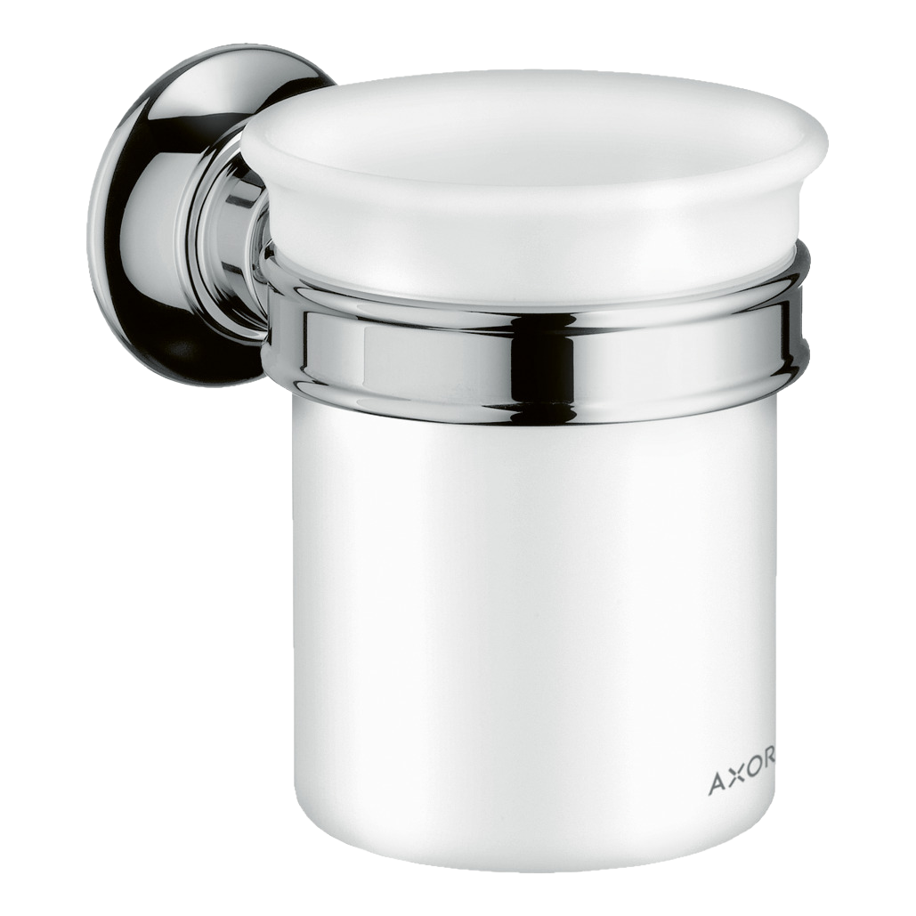 AXOR Montreux Toothbrush Tumbler from Brandt in Chrome finish
