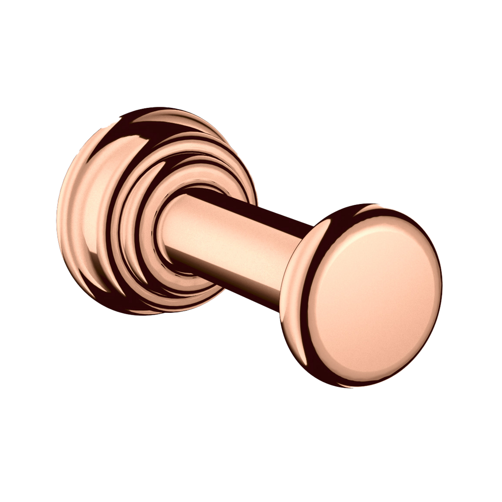 AXOR Montreux Towel Hook from Brandt in Polished Red Gold finish