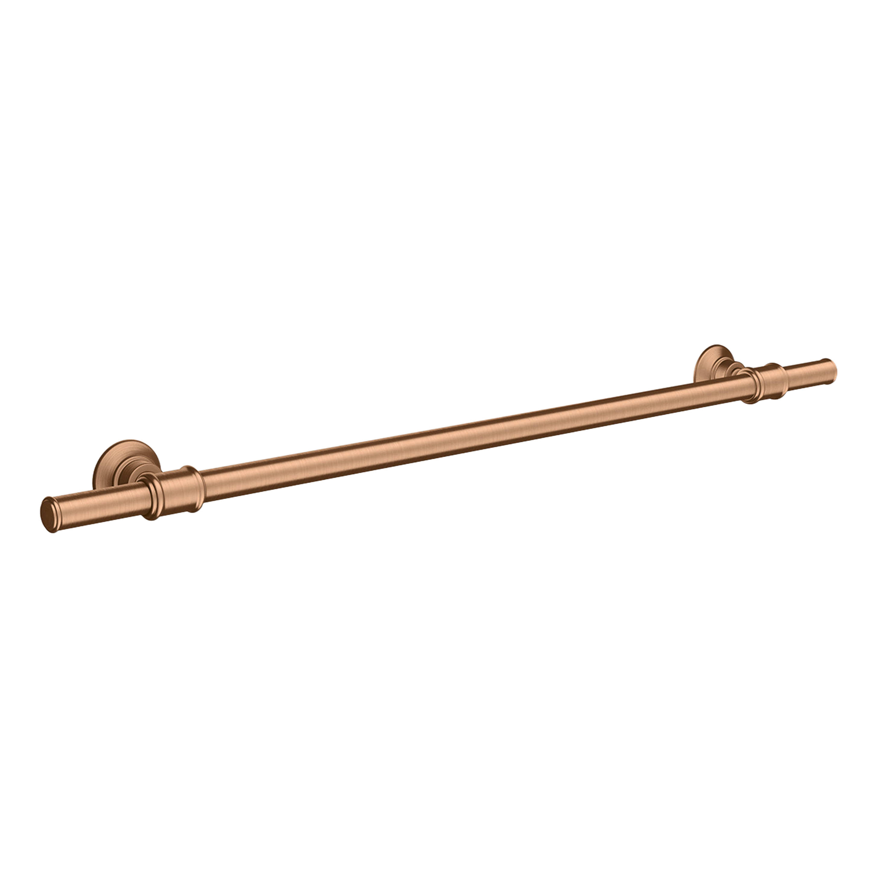 AXOR Montreux Bath Towel Rail 600/783 mm from Brandt in Brushed Bronze finish