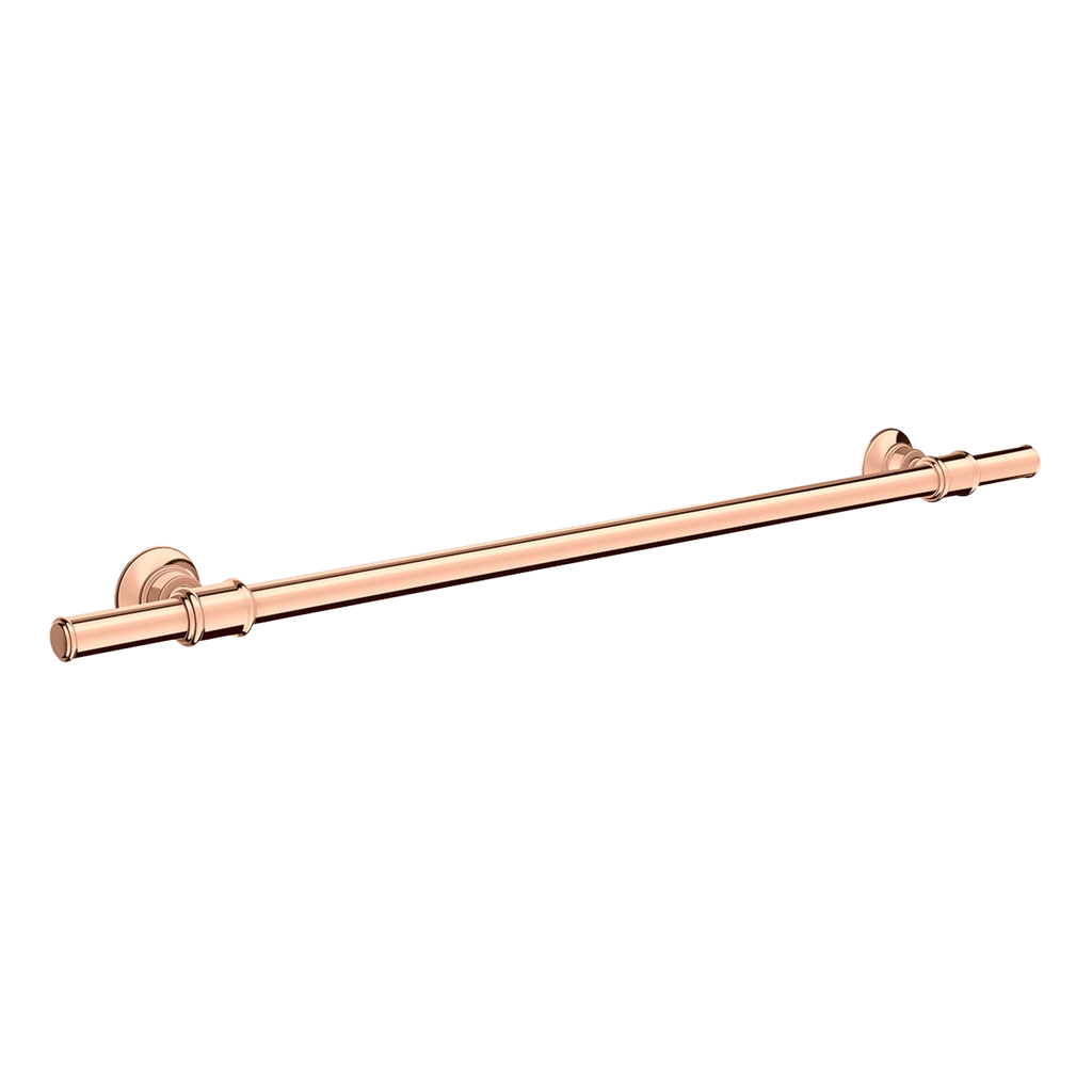 AXOR Montreux Bath Towel Rail 600/783 mm from Brandt in Polished Red Gold finish