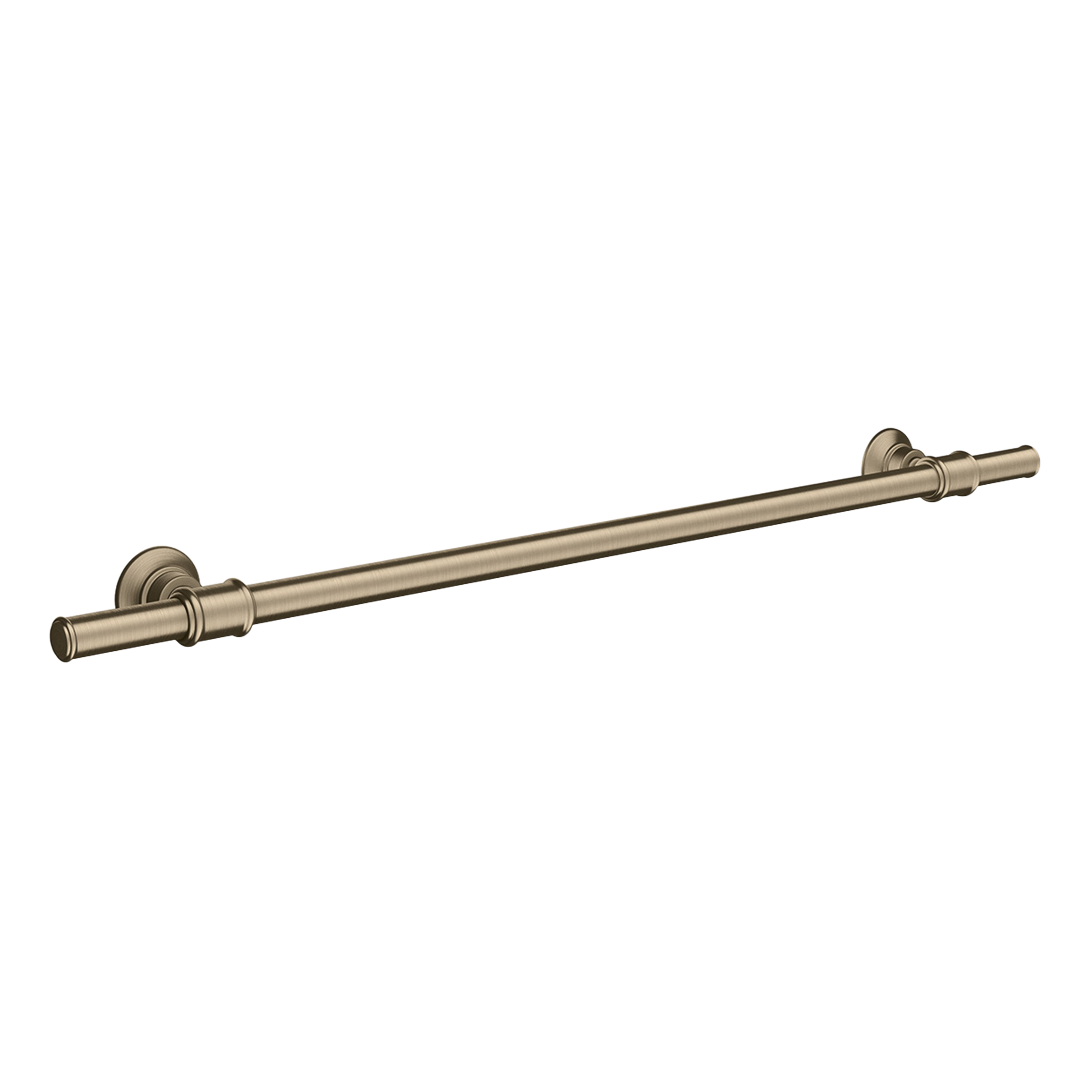 AXOR Montreux Bath Towel Rail 600/783 mm from Brandt in Brushed Nickel finish