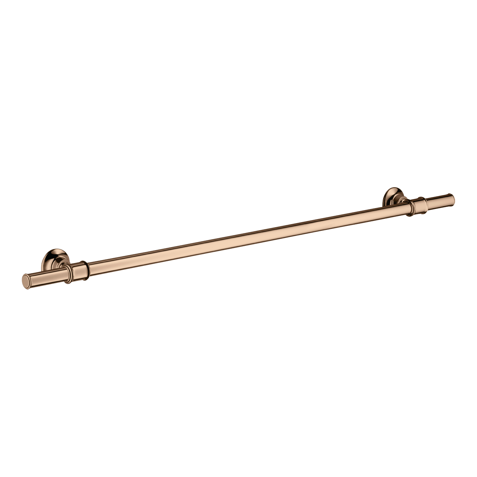 AXOR Montreux Bath Towel Rail 800/983 mm from Brandt in Polished Red Gold finish