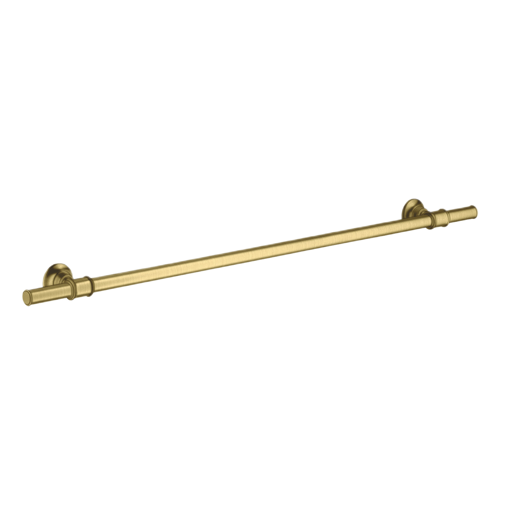 AXOR Montreux Bath Towel Rail 800/983 mm from Brandt in Brushed Brass finish
