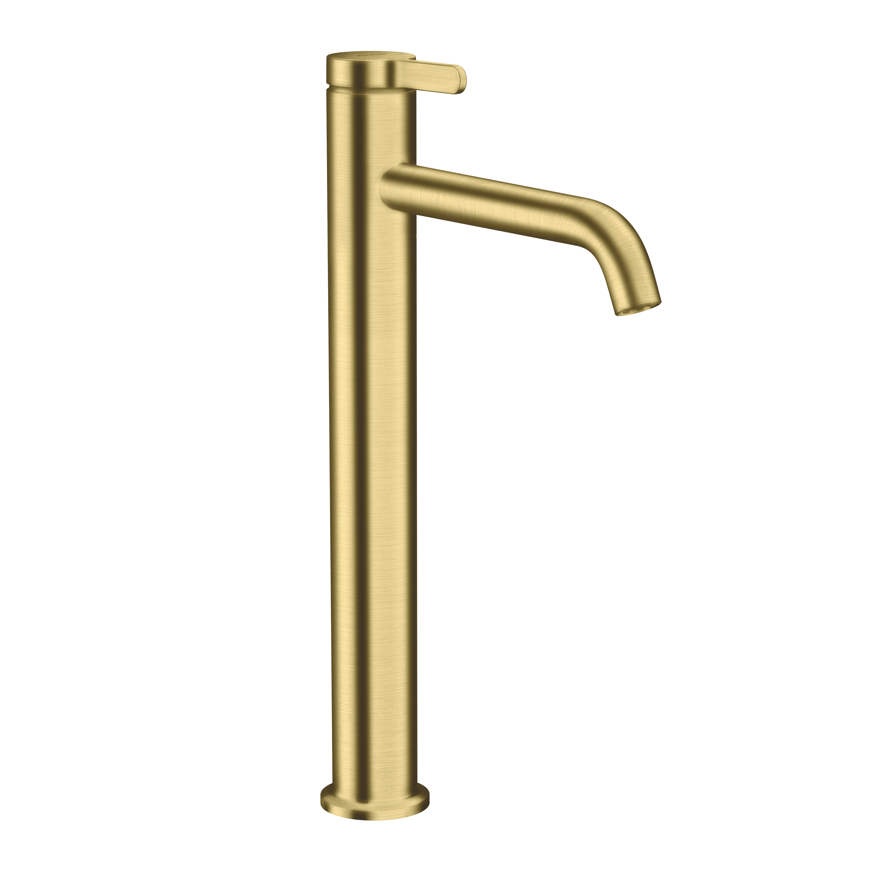 AXOR One Single Lever Handle Basin Mixer Faucet 260 with Open Waste Set from Brandt in Brushed Brass finish