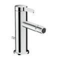 AXOR One Single Lever Handle Bidet Mixer Faucet with Pop-Up Waste from Brandt in Chrome finish