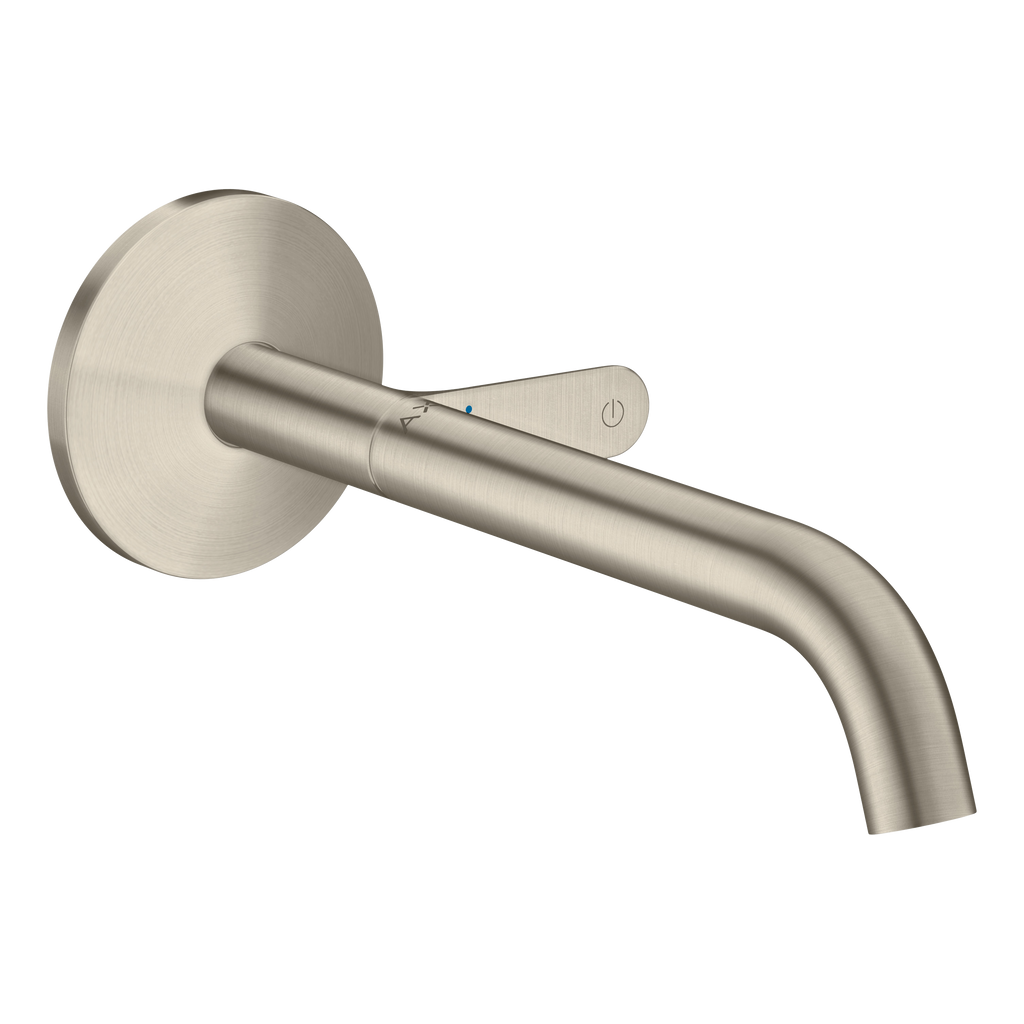 AXOR One Concealed Basin Mixer Faucet Select with 220 mm Spout from Brandt in Brushed Nickel finish