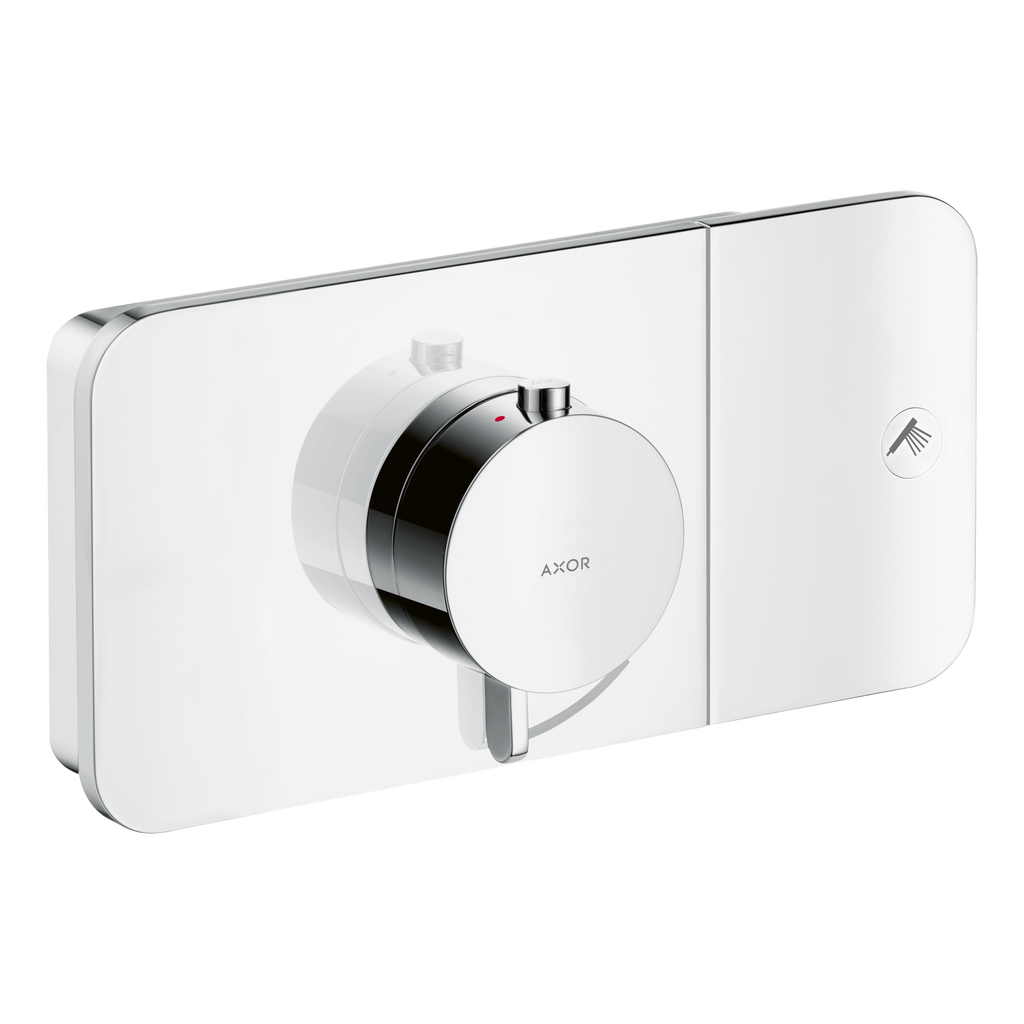 AXOR One Concealed Shower Thermostat with 1 Outlet from Brandt in Chrome finish