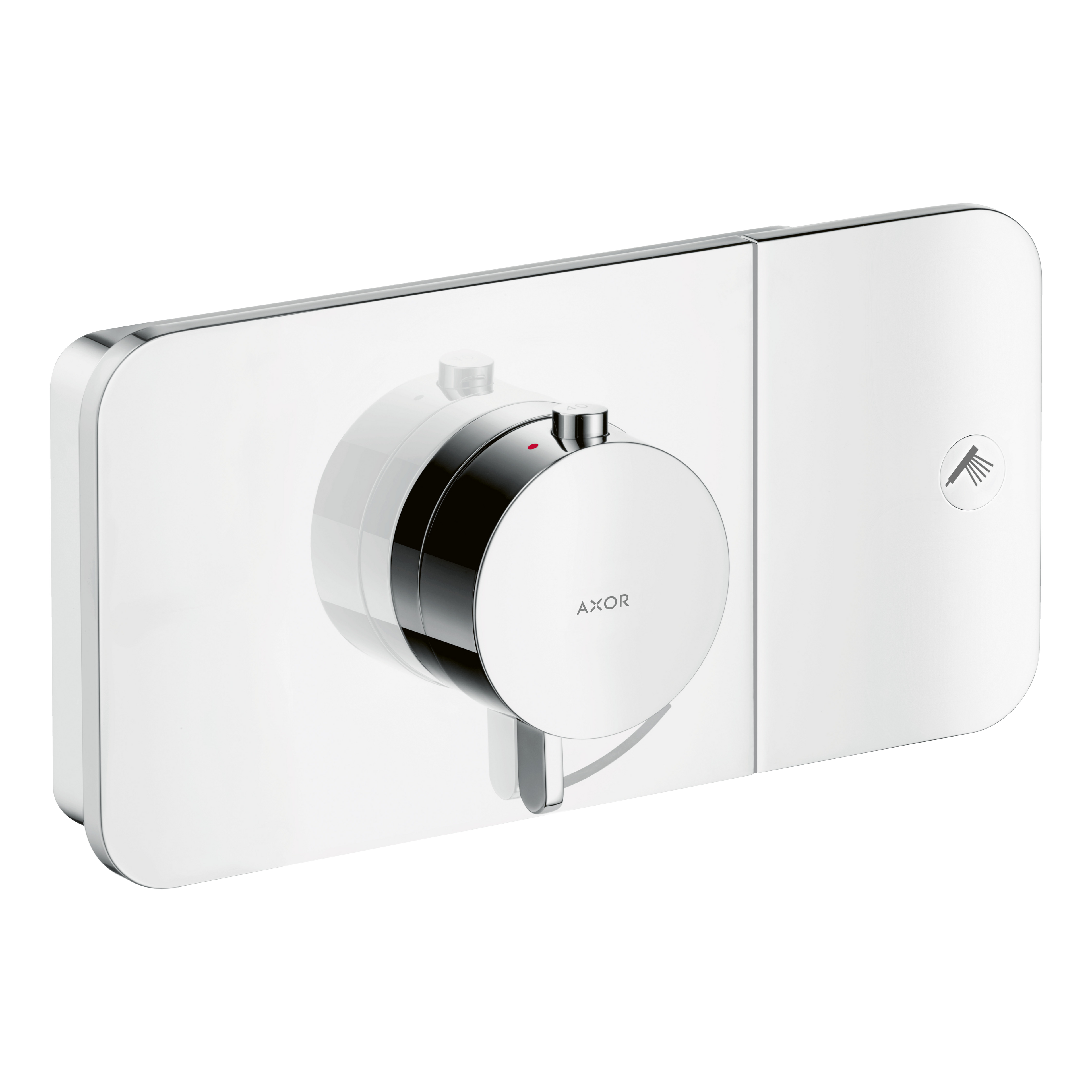 AXOR One Concealed Shower Thermostat with 1 Outlet from Brandt in Chrome finish