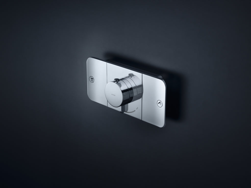 AXOR One Concealed Shower Thermostat with 2 Outlets from Brandt in Chrome finish