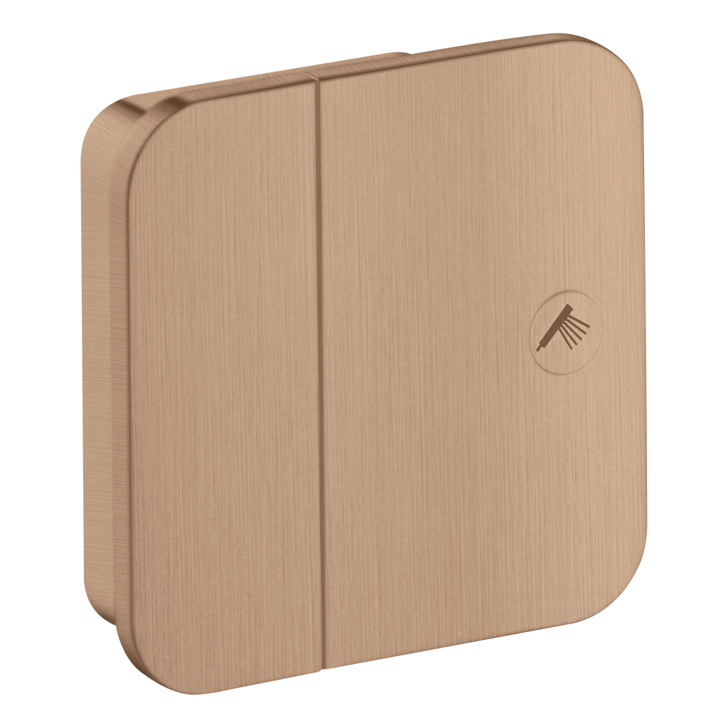 AXOR One Concealed Shower Valve from Brandt in Brushed Red Gold finish