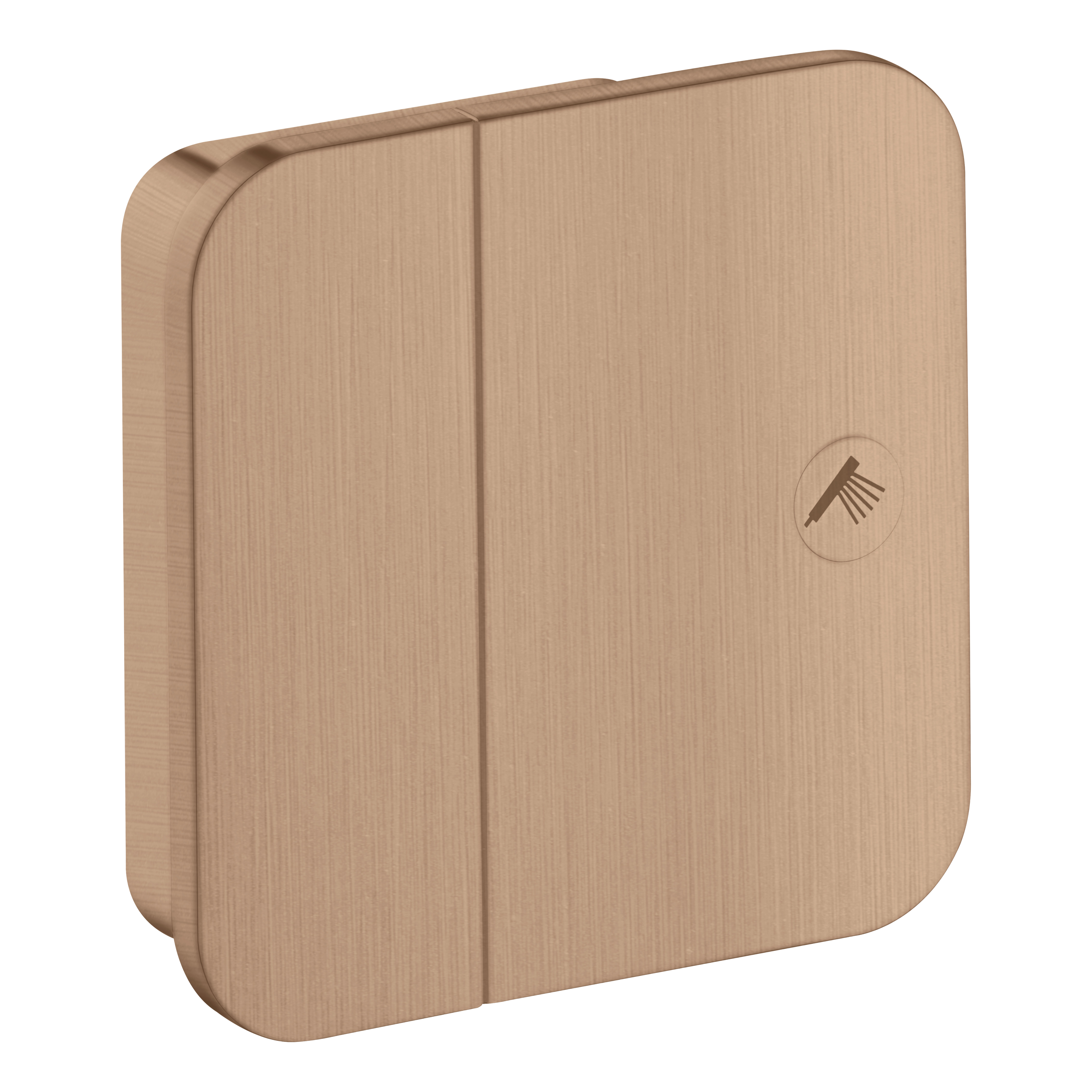 AXOR One Concealed Shower Valve from Brandt in Brushed Red Gold finish
