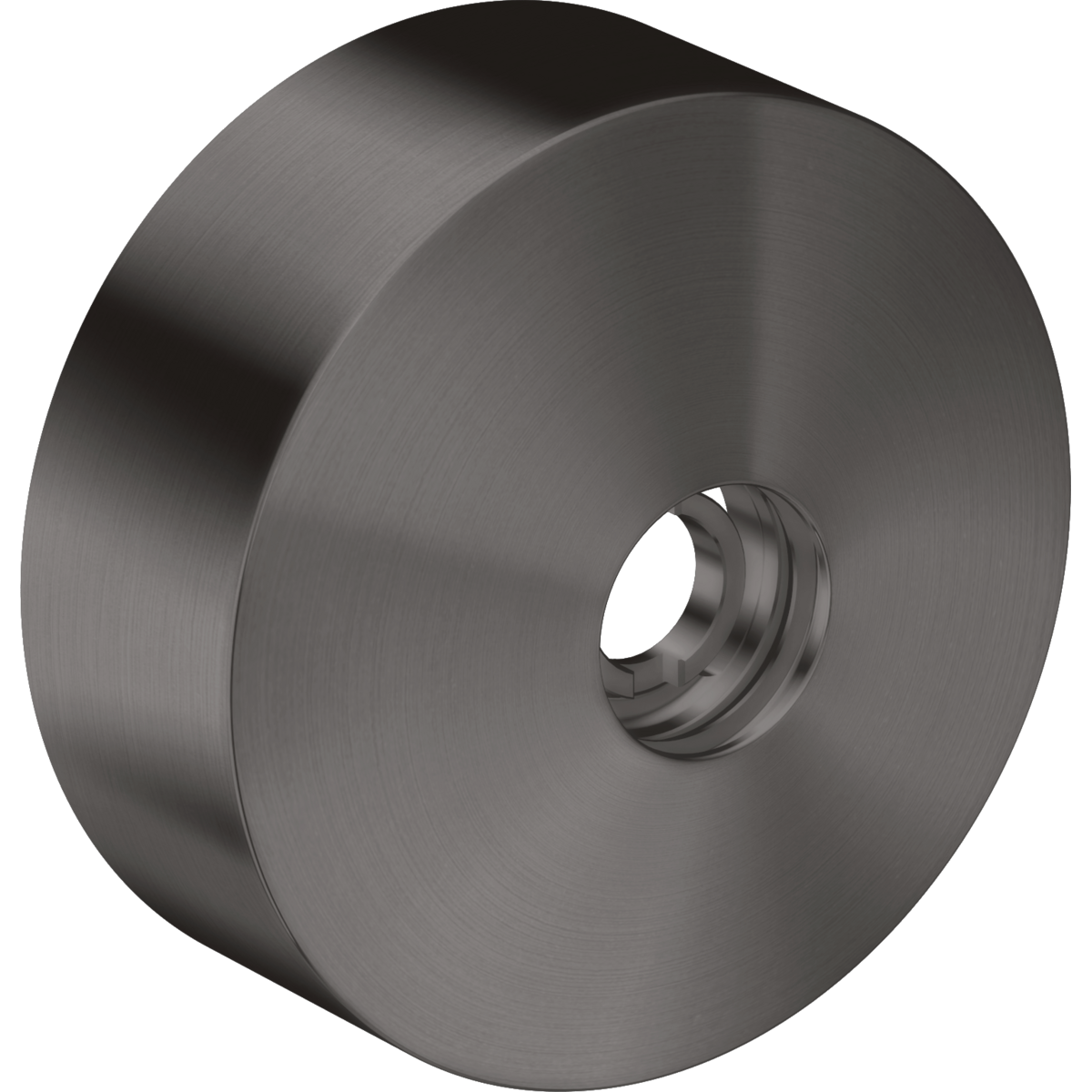 AXOR One Extension Element from Brandt in Brushed Black Chrome finish