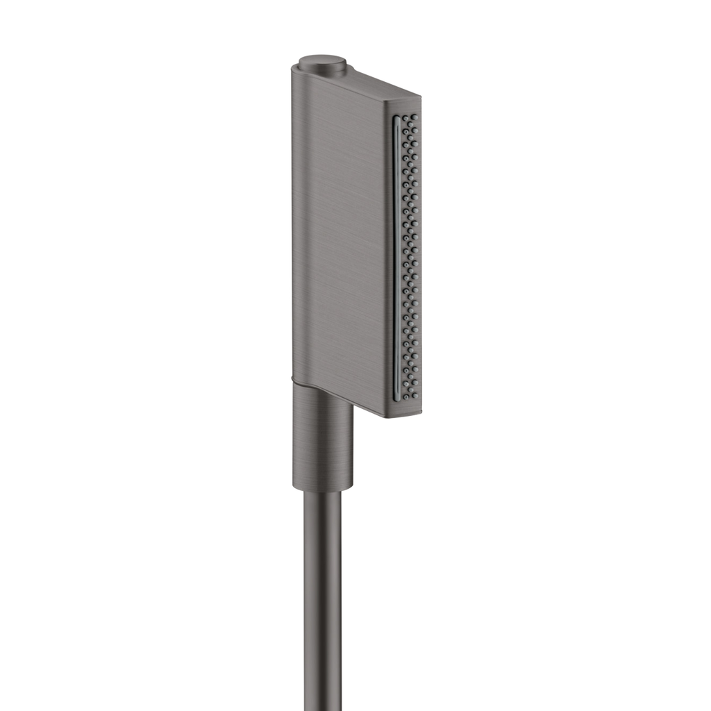AXOR One Hand Shower 2jet from Brandt in Brushed Black Chrome finish